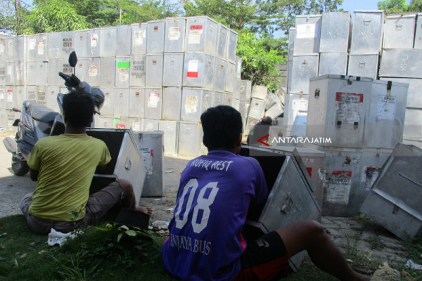 KPU Kabupaten Nganjuk Siapkan 4.500 Kotak Suara untuk Pilkada 2018