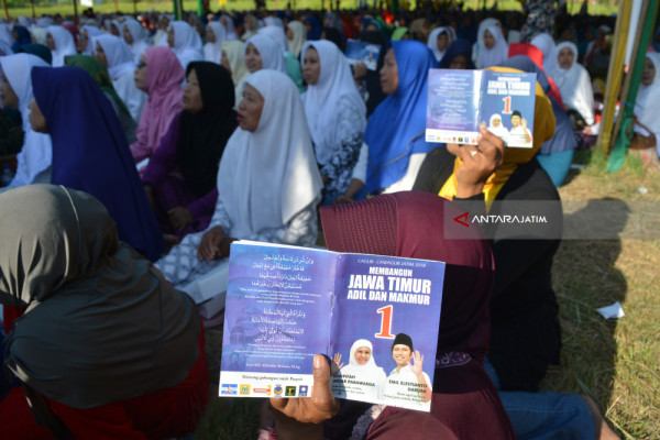 Khofifah-Emil Intensifkan Kampanye Pada Sisa Waktu Sebulan