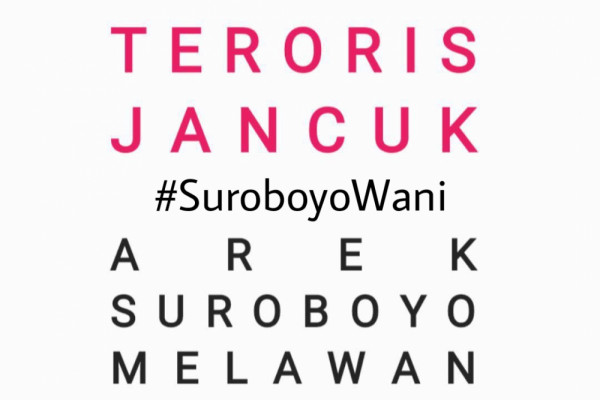 Warga Surabaya Ramai Bikin Tagar