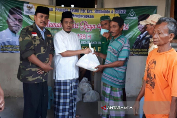 Baznas Situbondo Gandeng Ansor Salurkan Zakat