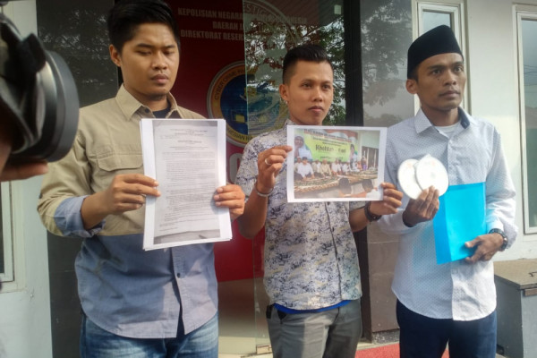 JAMPI Jatim Datangi Polda Laporkan KH Asep Chalim