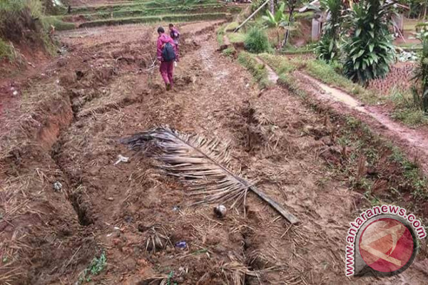 20 KK Mengungsi Akibat Tanah Longsor
