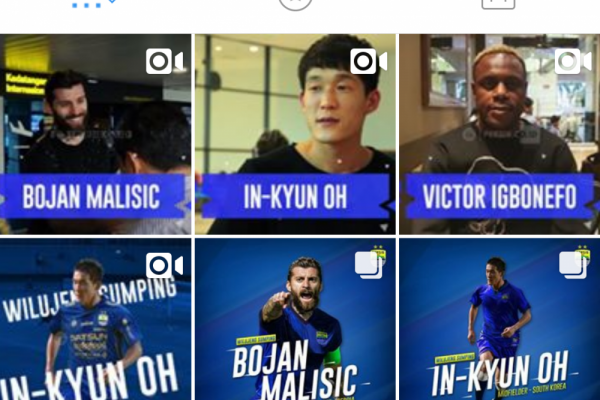 Persib kedatangan tiga pemain baru