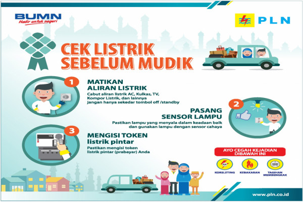 Mudik Nyaman, Listrik Aman