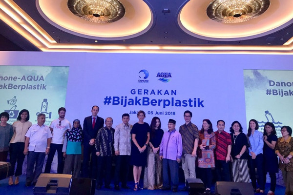 Danon-Aqua teguhkan komitmen atasi sampah plastik