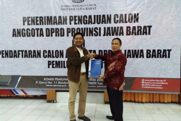 KPU Jabar: Belum ada parpol daftarkan bacaleg