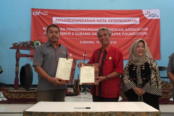 JAPFA Foundation dorong pengembangan pendidikan agrikultur Jabar