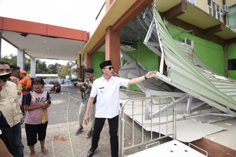 Guncangan 6,2 SR iringi penyerahan bantuan Jabar Peduli
