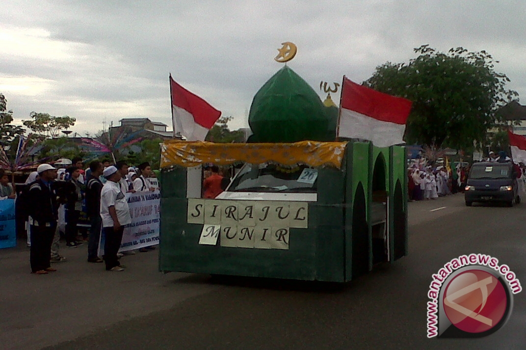 Ribuan Pelajar Ikuti Pawai Taaruf Sambut Ramadhan ANTARA 