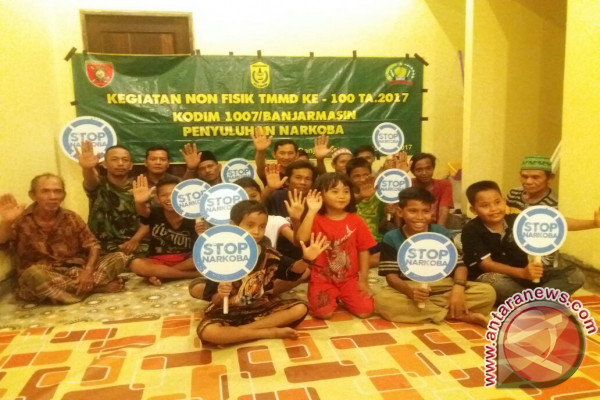 BNN Edukasi Bahaya Narkoba Di Lokasi TMMD