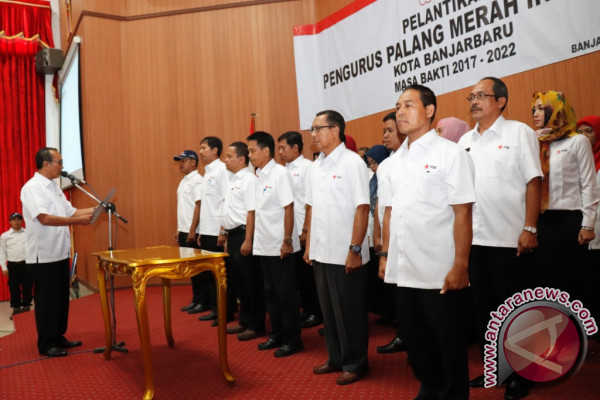 Pelantikan Ketua dan Pengurus PMI Banjarbaru