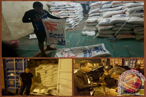 Polda Kalsel Ungkap Penjualan Beras Bulog Secara Ilegal