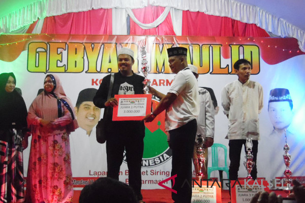 Al-Faruq dan Al-Mujahidin Juara Gebyar Maulid Banjarmasin