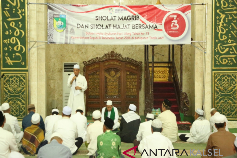 Shalat Hajat Hari Jadi Kalsel