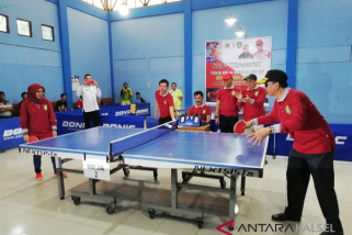 Pj Bupati Buka Turnamen Tenis Meja se Banua 6