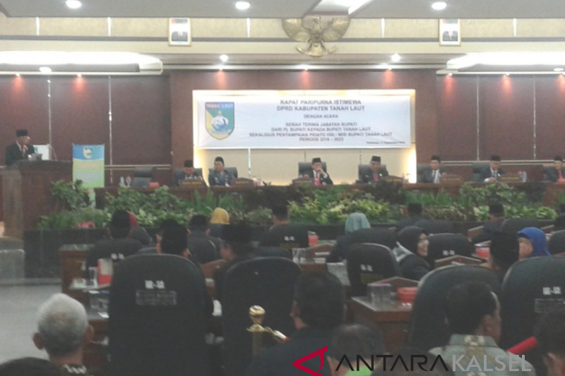 Serah terima jabatan bupati