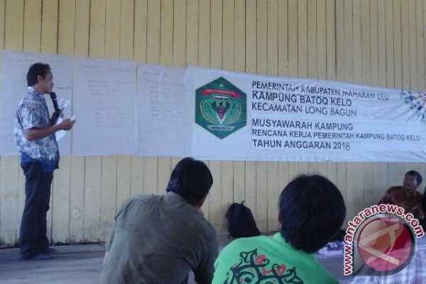 Pendamping desa di Mahulu fasilitasi pembentukan kader teknik