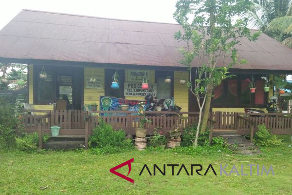 Kondisi gedung Puskesmas Kampung Baru Penajam memprihatinkan