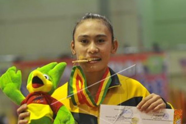 Pegulat pelatnas Dewi Ulfah bahagia bisa berlebaran di Samarinda