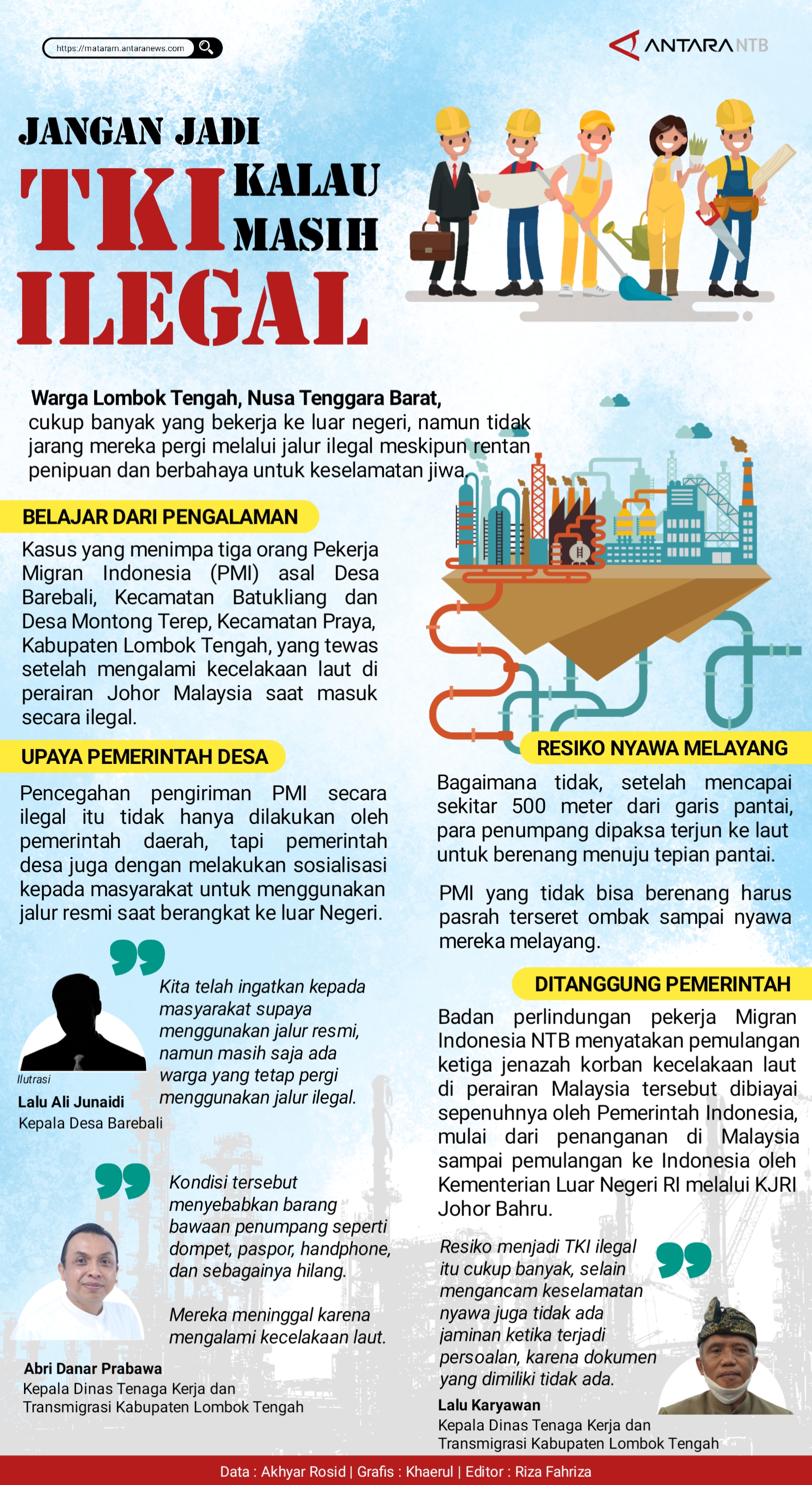 Jangan jadi TKI kalau masih ilegal