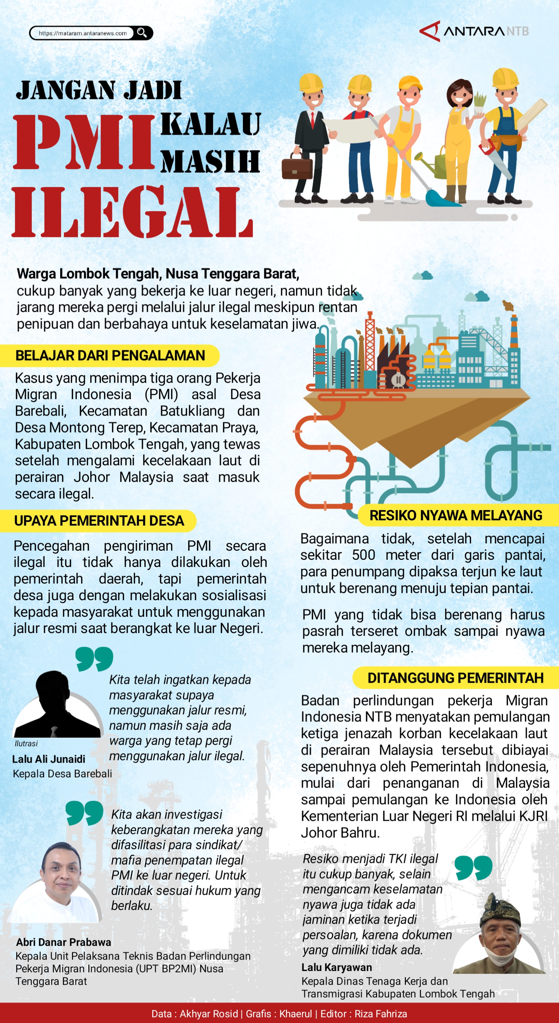 Jangan jadi PMI kalau masih ilegal