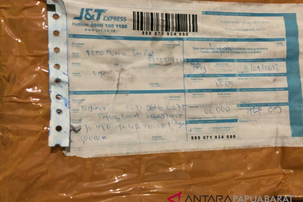Pengiriman 10 Gram Sabu Jakarta-Sorong Digagalkan