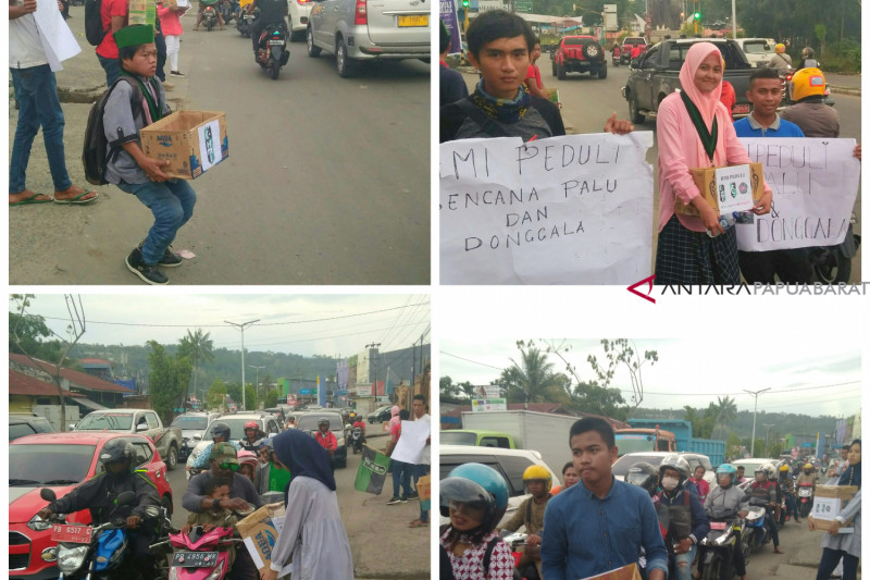 HMI Manokwari galang bantuan untuk Sulteng