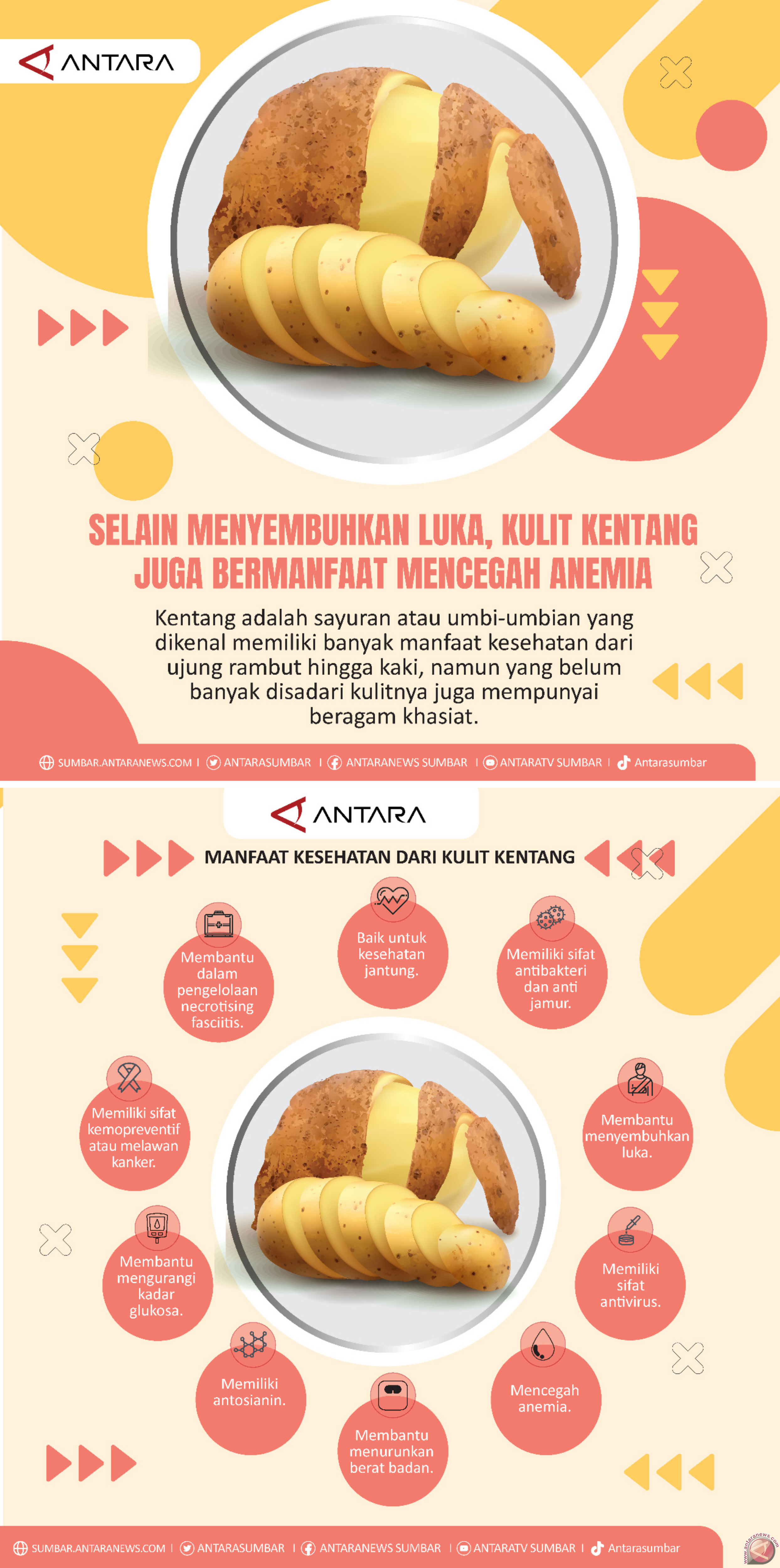 MANFAAT KULIT KENTANG