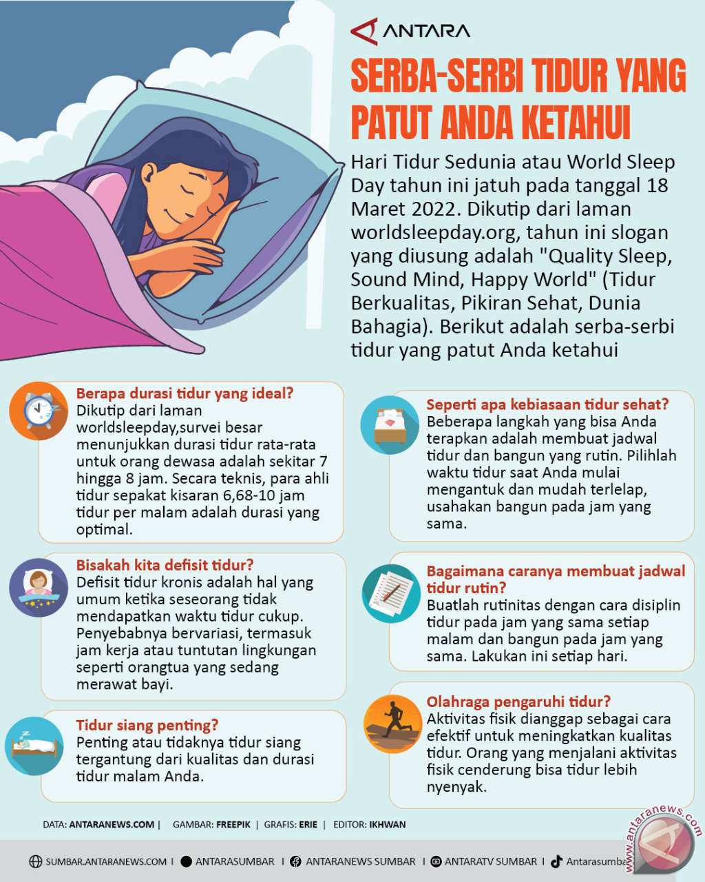 SERBA-SERBI TIDUR YANG PATUT ANDA KETAHUI