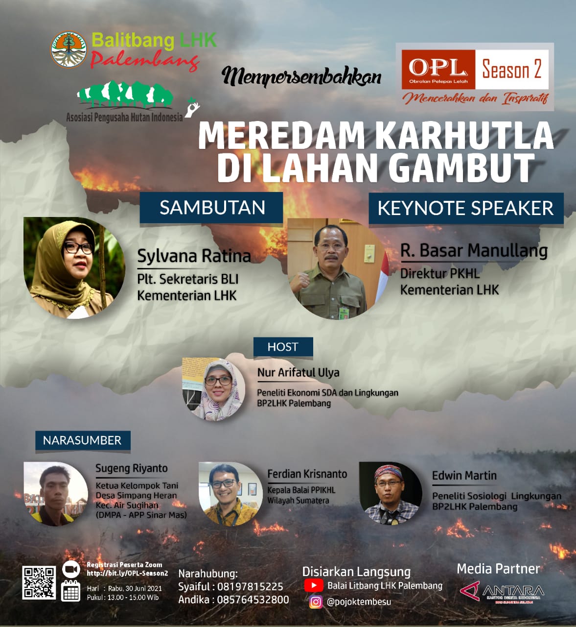 Zoom Meredam Karhutla