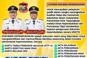 Layanan Dokumen Kependudukan Pemkot Tanjung Balai