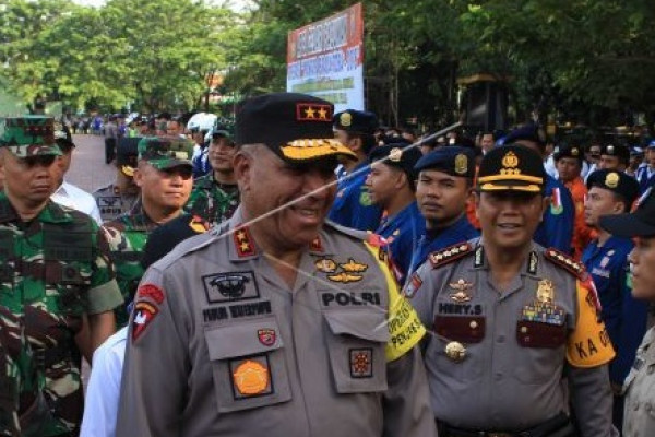 Kapolda tinjau Polres persiapan Padang Lawas