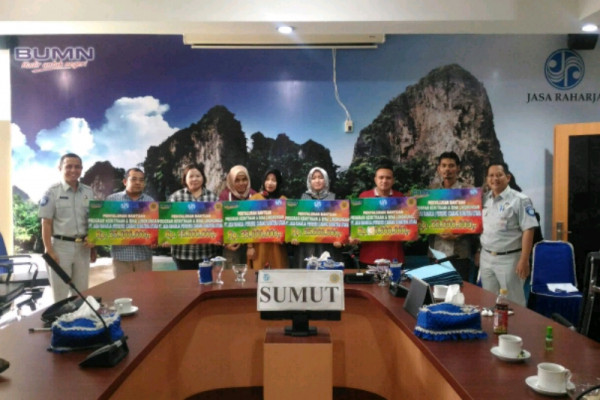 Jasa Raharja sumut bantu 22 pengusaha UKM