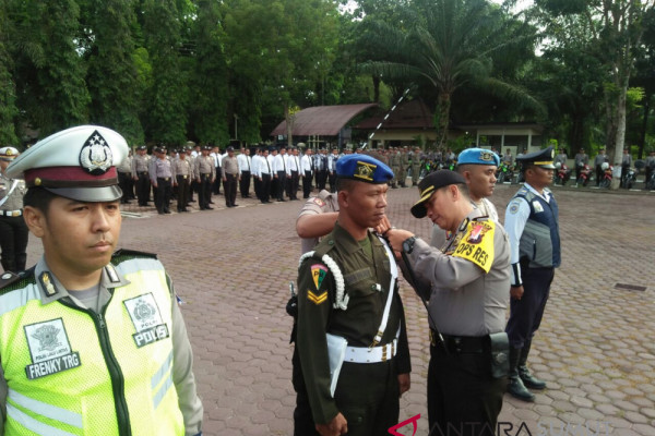 Polres gelar pasukan patuh toba 2018