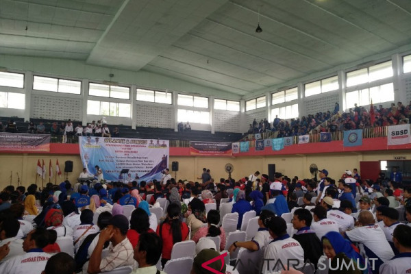 Mayday di Medan dimeriahkan dengan hiburan