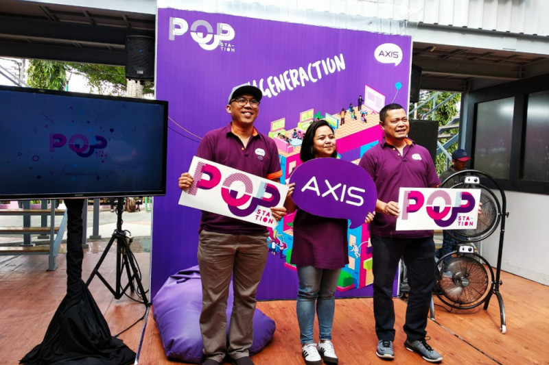 "AXIS Pop-Up Station" dukung anak muda di Medan